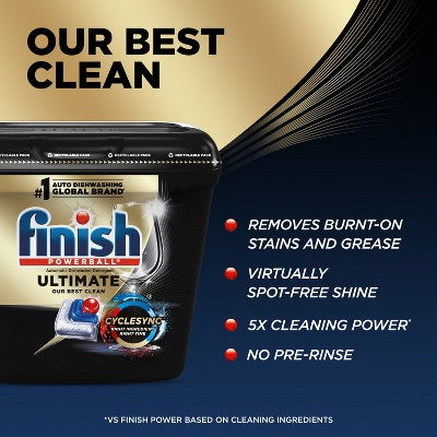 Finish Fresh Ultimate Dishwasher Detergent Tablets - 52ct