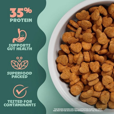 Animal Love High Protein Dry Dog Food with Real Salmon Brown Rice and Cranberry - 5lbs