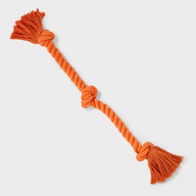 24" Rope Dog Toy - Boots & Barkley Orange