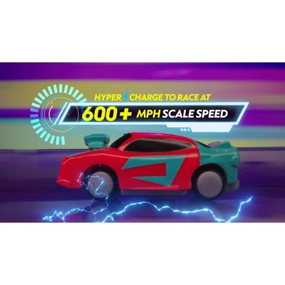 Hyper Burst Battle Racers Red Storm Car and Launcher