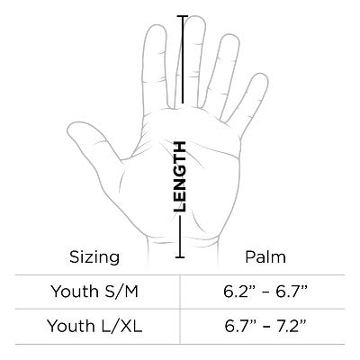 Cutters Game Day Receiver Football Gloves Youth - Smile S/M: Strap Closure, Nylon