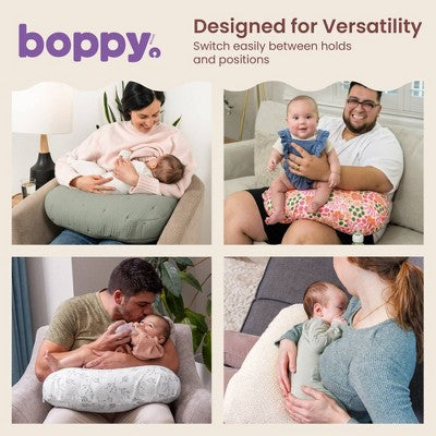 Boppy Luxe Nursing Pillow - Oat Boucle