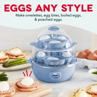 Dash Ultimate Deluxe Egg Cooker Blue