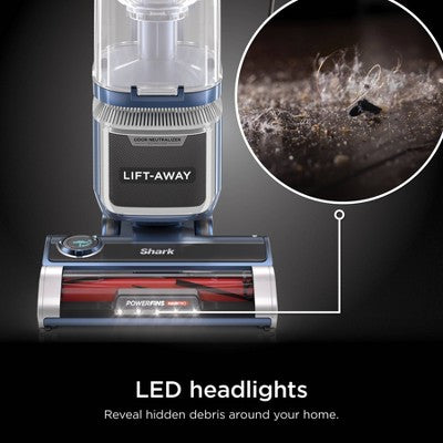 Shark Lift-Away with PowerFins HairPro and Odor Neutralizer Technology Upright Vacuum LA486 12" Cleaning Path (LOCAL PICKUP ONLY)