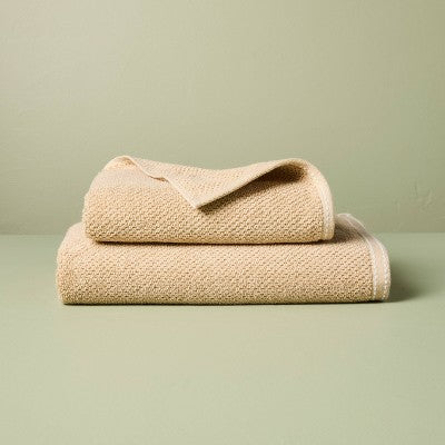 Hand Towel Tan/Cream - Hearth & Hand with Magnolia