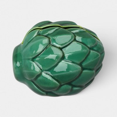 4pk Stoneware Name Card Artichoke Holder- Threshold (LOCAL PICKUP ONLY)