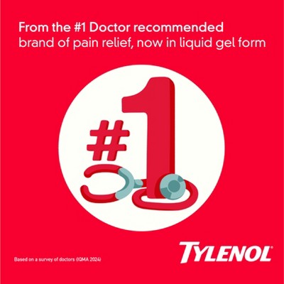 Tylenol Extra Strength Liquid Gels, Pain Reliever & Fever Reducer - Acetaminophen - 75ct