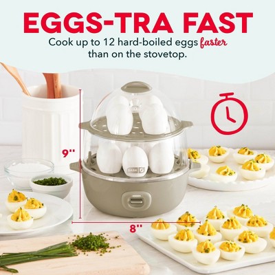 Dash Ultimate Deluxe Egg Cooker Oatmeal