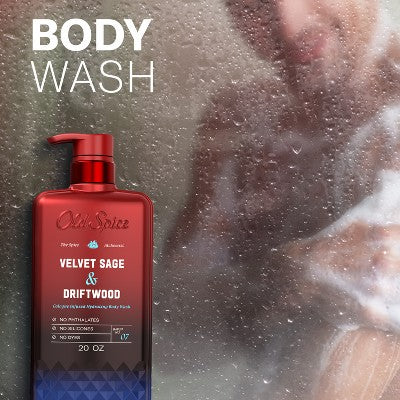 Old Spice x The Spice Alchemist Body Wash Velvet Sage and Driftwood 20 fl oz