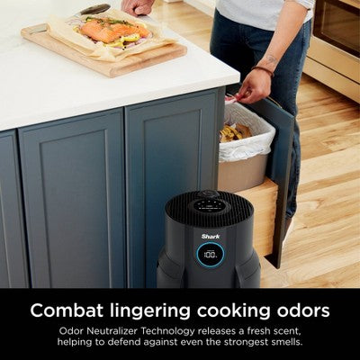 Shark Never Change Air Purifier 5-Year Filter Life 650 sq ft HP152: HEPA, Energy Star, 5 Settings, 600-1500 sq ft