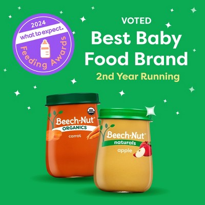 Beech-Nut Non-GMO Organics Apples Baby Food Jar - 4oz