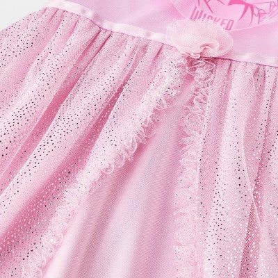 Girls' Wicked Glinda Fantasy NightGown - Pink XS