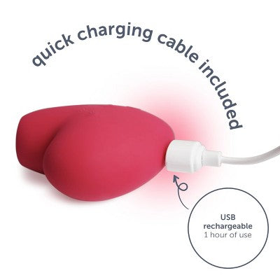 plusOne Heart Throb Air Pulsing Vibrator