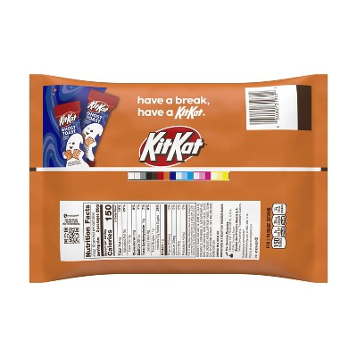 Kit Kat Ghost Toast Halloween Candy Snack Size - 9.8oz BBD: 06/26