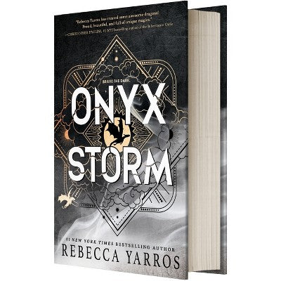 Onyx Storm - by Rebecca Yarros (Hardcover) *ADD 3 TO YOUR CART & 1 IS FREE!*