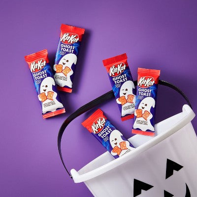 Kit Kat Ghost Toast Halloween Candy Snack Size - 9.8oz BBD: 06/26