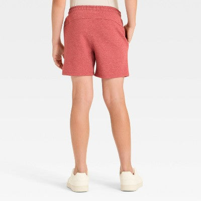 Boys' Mesh Spacer Shorts - All In Motion Dark Red M
