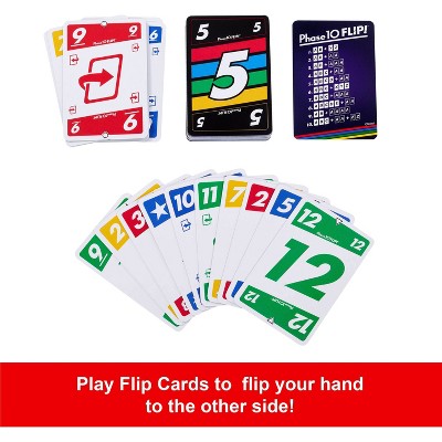 Phase 10 Flip Card Game