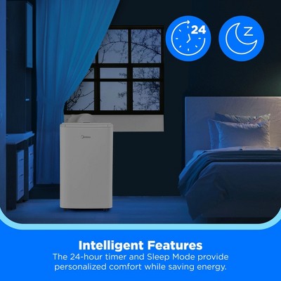 Midea 8,000 BTU DOE/ 12,000 BTU ASHRAE SmartCool Portable Air Conditioner, For spaces up to 350 Sq. Ft. (LOCAL PICKUP ONLY)