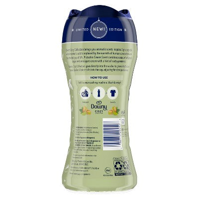 Downy Laundry Beads Limited Edition Cozy Collection In-Wash Scent Beads - Cozy Pistachio - 7.8oz