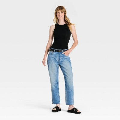 Women's Iconic Crew Tank Top - Universal Thread Black S