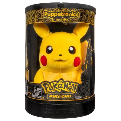 Pokemon Pikachu Puppetronic by RealFX - 16" Interactive Plush with 120+ Animations