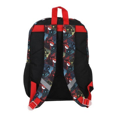 Pokemon Kids' 16" Backpack 5pc Set - Black
