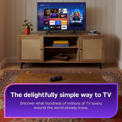Roku 40" Select Series 1080p Full HD Smart Roku TV with Voice Remote Streaming Live Local News, Sports, & Movies (LOCAL PICKUP ONLY)