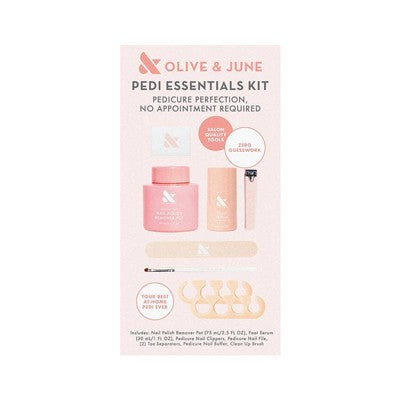 Olive & June Pedicure Kit - 8pc