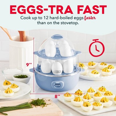 Dash Ultimate Deluxe Egg Cooker Blue