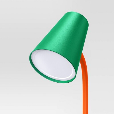 Task Table Lamp Green/Blue/Orange Color Block - Room Essentials