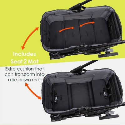 Baby Trend Navigator PRO 2-in-1 Stroller Wagon - Dash Black (LOCAL PICKUP ONLY)