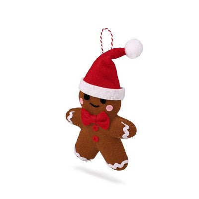Felt Ornament Gingerbread Man - Bullseye's Playground