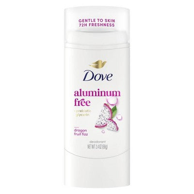 Dove Beauty Aluminum-Free Deodorant Stick - Dragon Fruit & Coconut Cream - 2.4oz