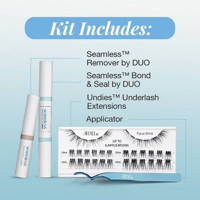 Ardell Seamless Faux Mink Underlash False Eyelashes - 36ct