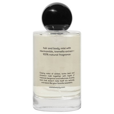 Odele Hair + Body Mist - Vanilla Rosewood: 3.4 oz, Spray, Floral, Earthy