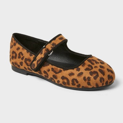 Toddler Girls Addy Ballet Flats - Cat & Jack Tan 5T