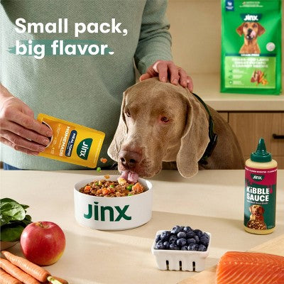 Jinx Chicken and Beef Flavor Meal Topper Wet Dog Food - 3oz
