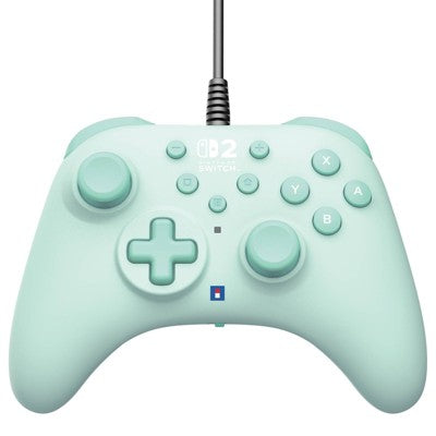 Hori Horipad Turbo Gaming Controller for Nintendo Switch 2 - Cozy Green