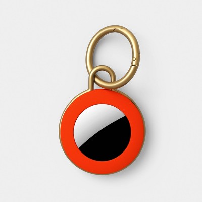 AirTag Silicone Keychain - heyday Poppy Orange