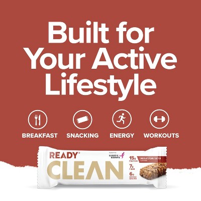 Ready Chocolate Peanut Butter Protein Bars - 15g Protein - 5ct