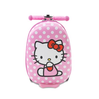 Hello Kitty Hardside Carry On Scooter Suitcase