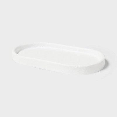 Modern Resin Bath Tray - Threshold