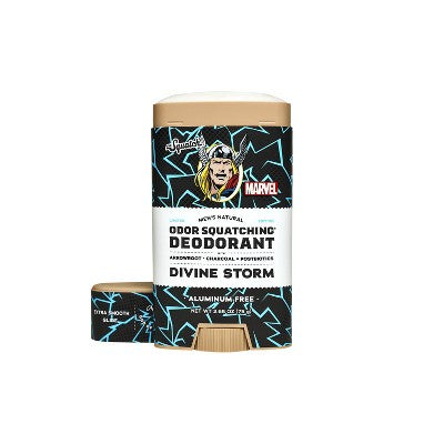 DR. SQUATCH Men's Natural Deodorant - Divine Storm - 2.65oz