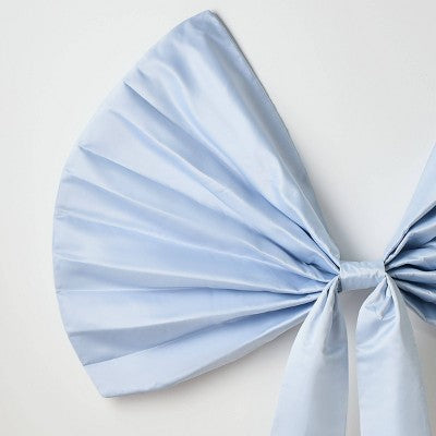 57" Bow Decorative Wall Hanging Blue