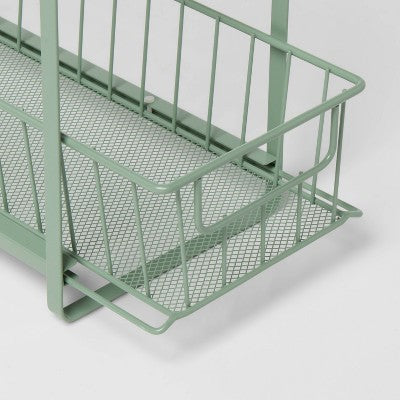 2 Tier Slide Out Green - Brightroom