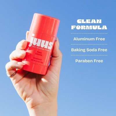 Juus Aluminum-Free Serum Deodorant Stick - Pink Guava - 2.6oz