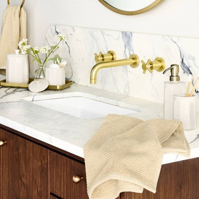 Hand Towel Tan/Cream - Hearth & Hand with Magnolia