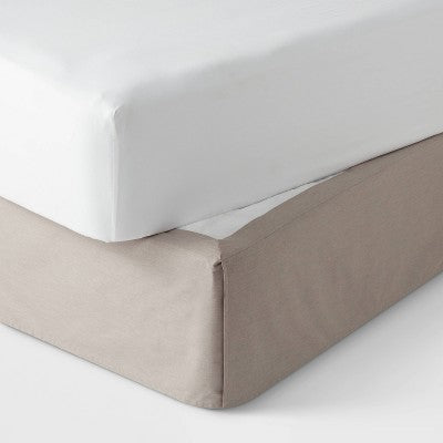 King Bed Skirt Gray - Room Essentials