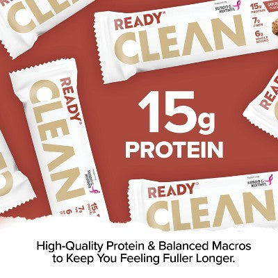 Ready Chocolate Peanut Butter Protein Bars - 15g Protein - 5ct